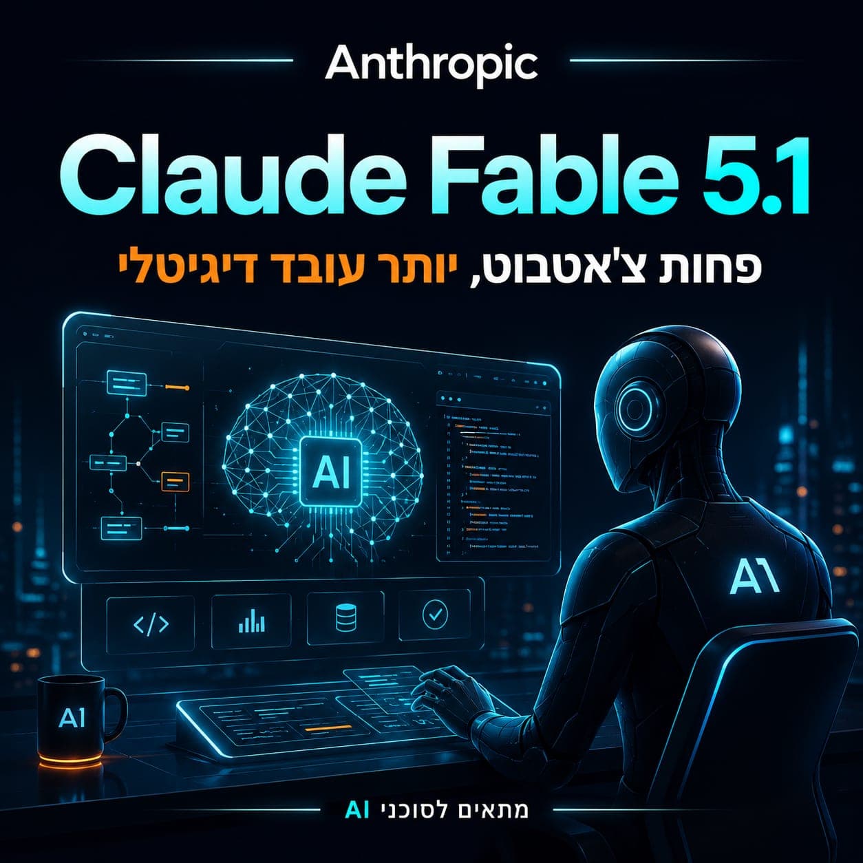 החברה Anthropic השיקה את Claude Fable 5.1